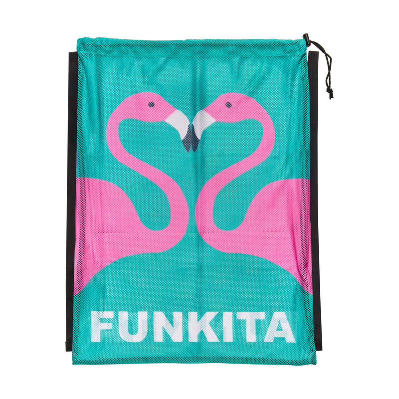 Mesh Gear Bag - Go Flamingo